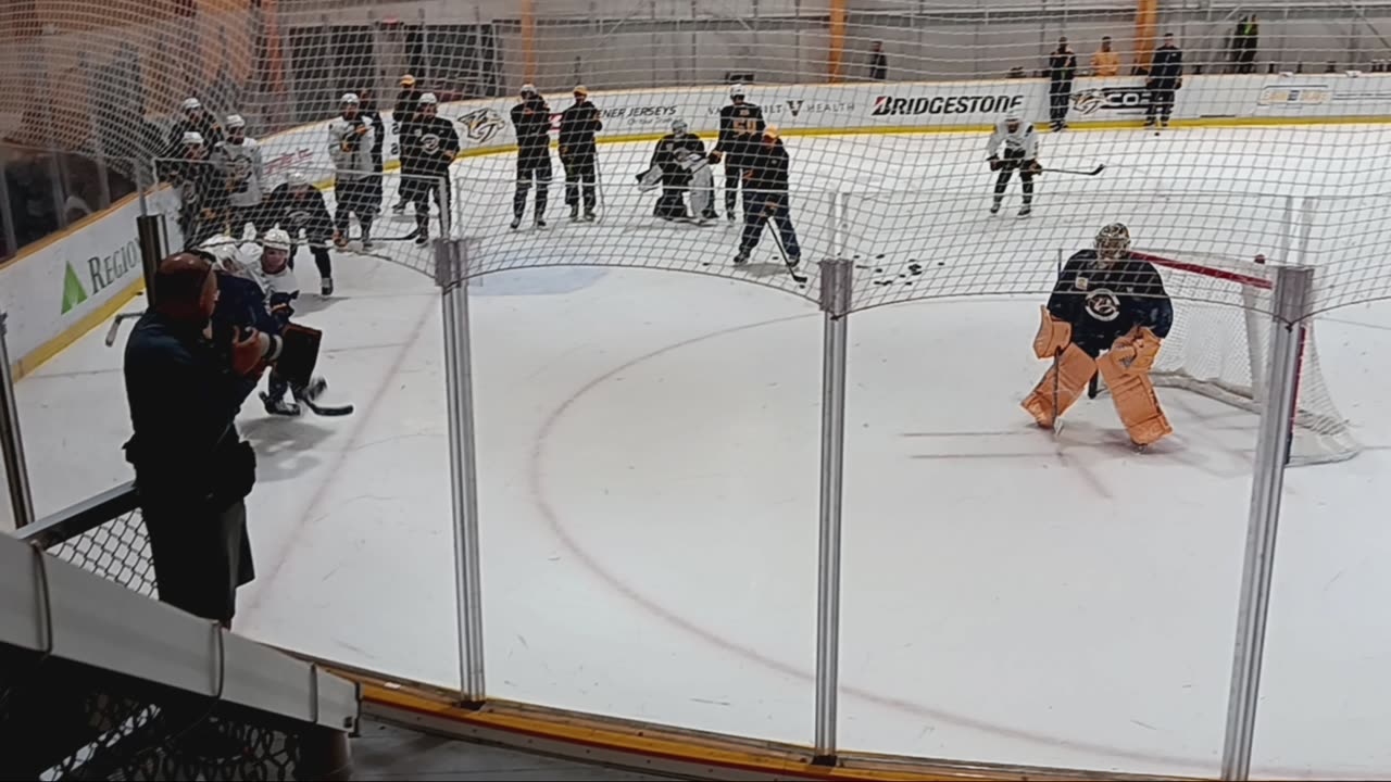 Nashville Predators Practice Day - Ford Ice Center Bellevue 14 of 17