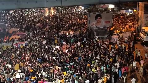 R G Kar Protest Kolkata