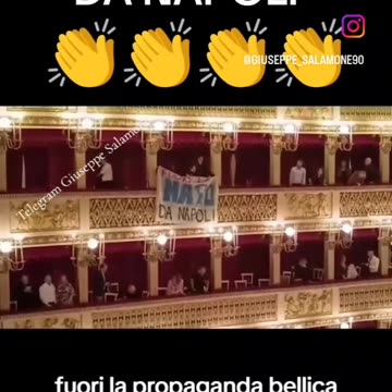 "FUORI LA NATO DA NAPOLI"