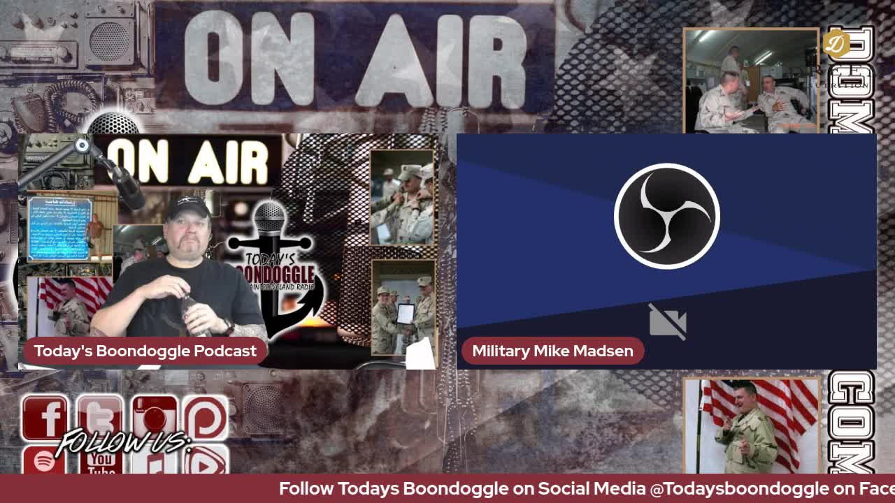 #175 Today's Boondoggle- with _Military_ Mike Madsen of Vet Radio Syndicate