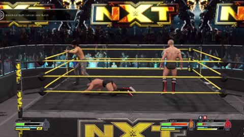 wwe2k22 myrise walkthrough 72, Outlaw goes 2 on 1 with several bounty hunters