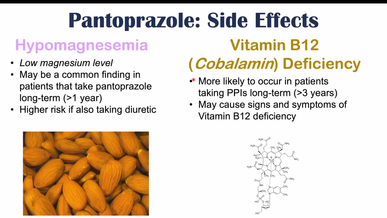 [2023-06-11] Pantoprazole (& Omeprazole) Side Effects (Including Nutrient Deficiencies & Infections)