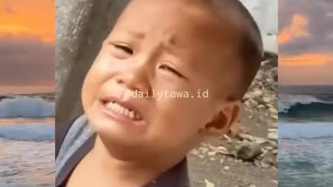 Funny video when a child says "Fuck you"