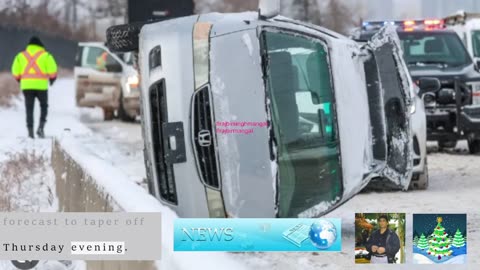 Snowfall warnings hit Calgary and nearby areas, motorists asked to be cautious