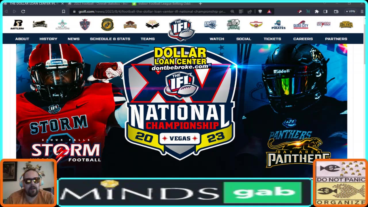 Indoor Football League National Championship Picks and News 2023