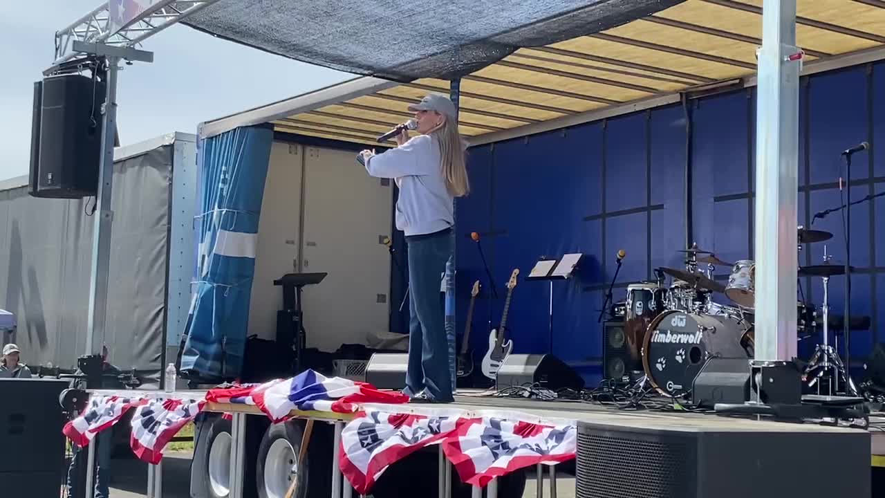 Ann Vandersteel at Freedom Faith Family Festival 2021