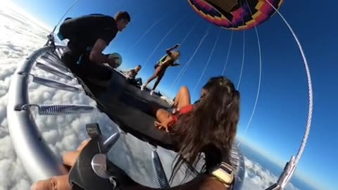 News Break: Trampoline under an Air balloon