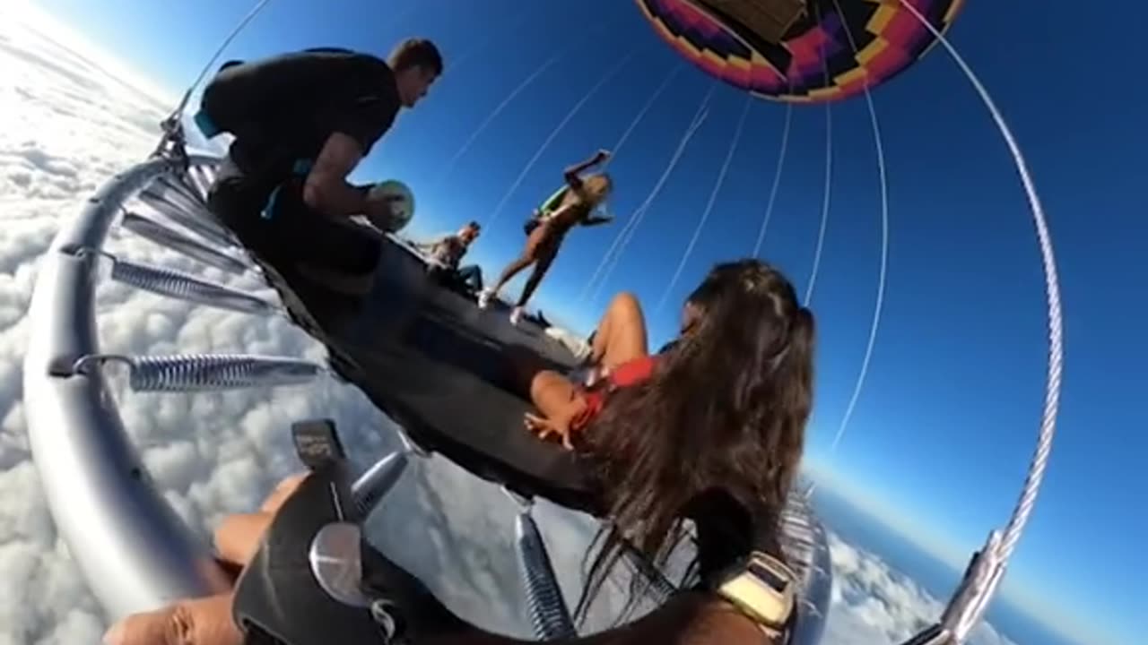 News Break: Trampoline under an Air balloon