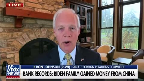 On LIVE TV Biden crime family Bank records shows he received money from the CCP.