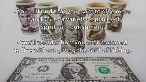 The Active Ingredient in Living a Prosperous Life: Tithing