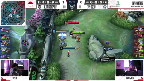 Alter Ego vs EVOS Legends GAME 1 MPL ID S9 | EVOS vs AE ESPORTSTV