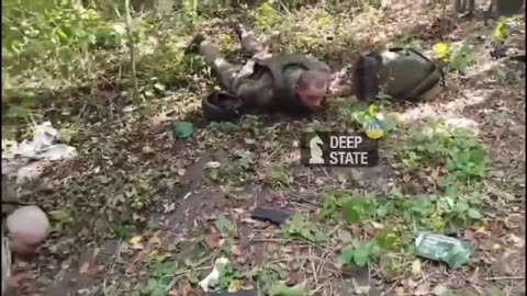 Soldiers of the 22nd OMBr capture a group of the Russians in Kursk region