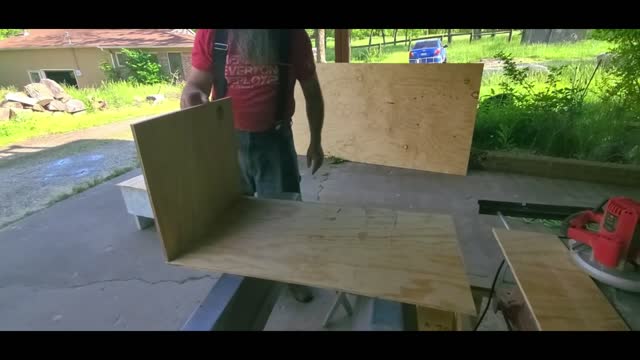 Working on Building Bee Hive