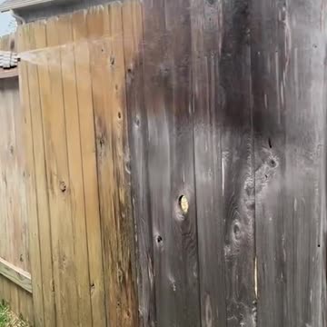 Satisfying Fence Cleaning