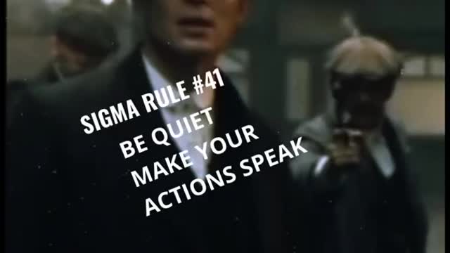 Peaky Blinders SIGMA RULE