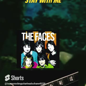 Isamu's Rod Stewart and The Faces Stay With Me