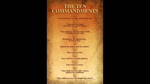 10 Commandments and Islam