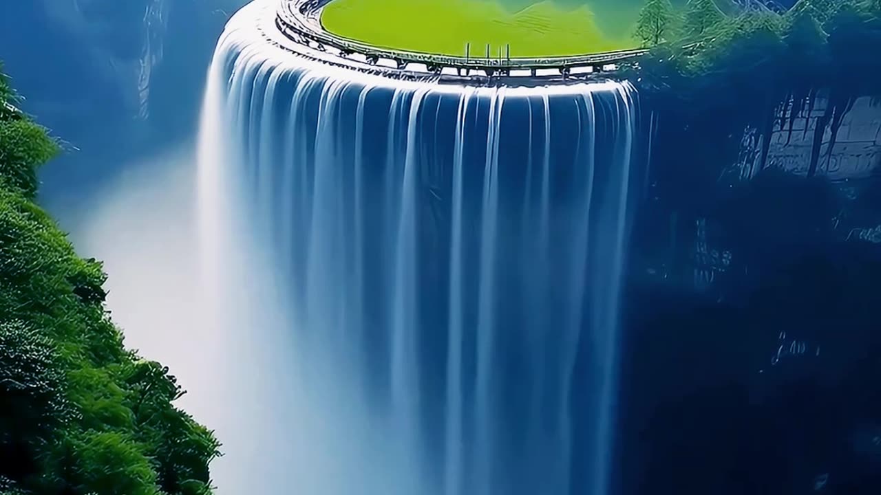 Wonderful Waterfall in this world