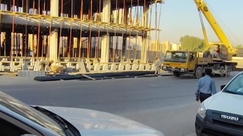 Lifting steel up