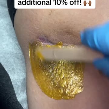 Underarm Waxing with Golden Allure Hard Wax | Waxing Queen Adventures