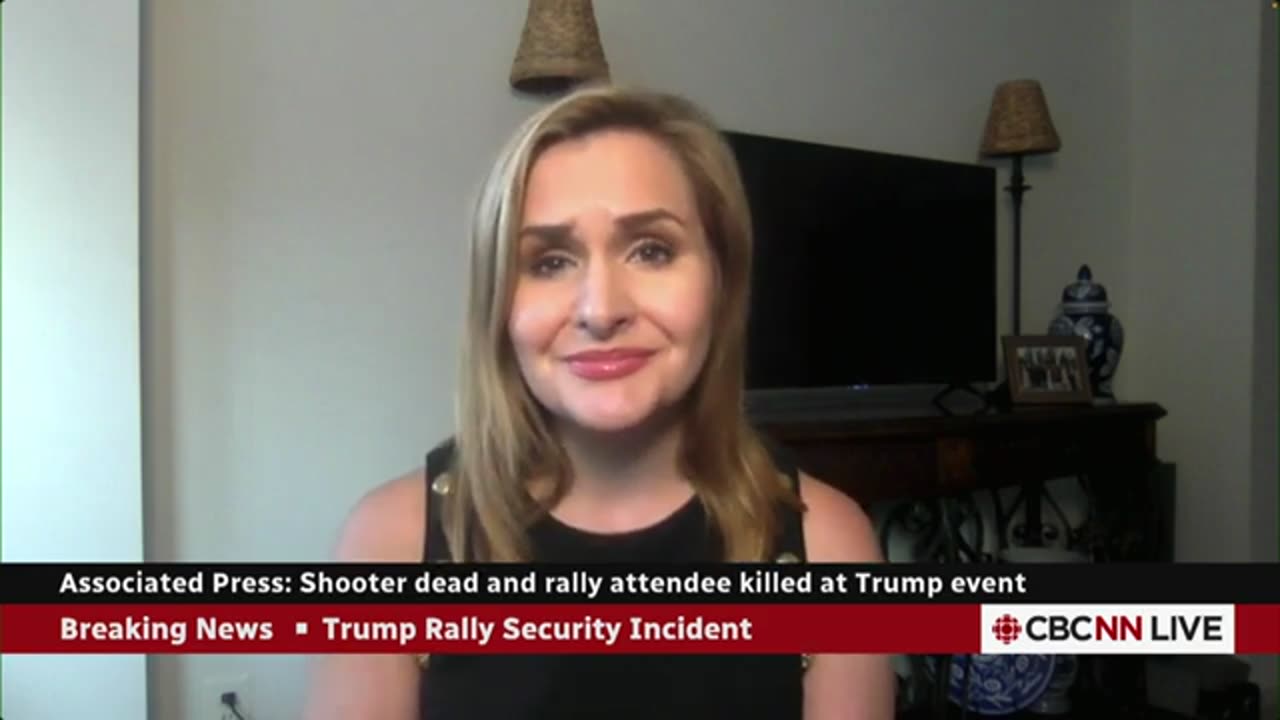 Shooter dead and attendee killed at Trump rally- AP reports CBC News