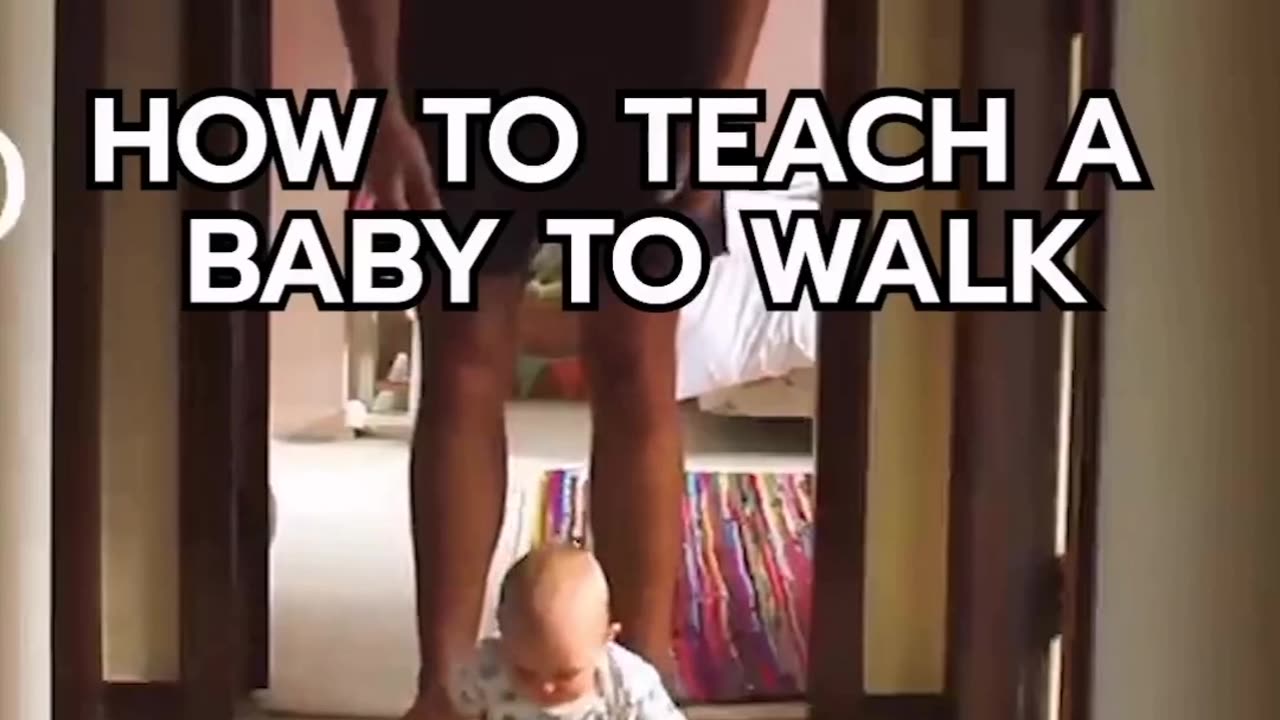 How to EASY Teach baby to WALK 😱😱😱 Watch till THE END! |