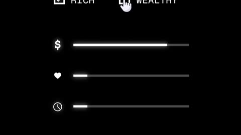 Money can buy riches, but true wealth is the abundance of time and health alongside it.