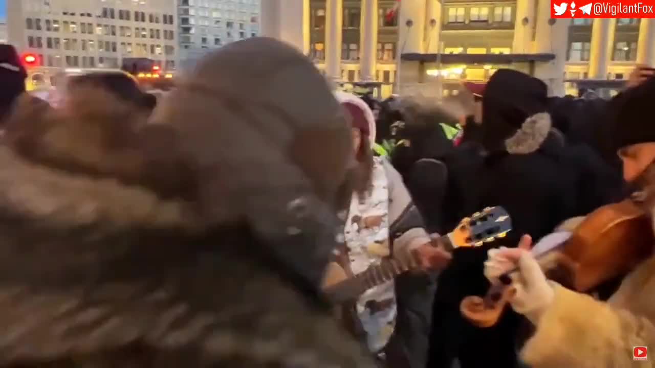 Awesome Snow Hippies Sing "Lovin' is What I Got!" - Ottawa Freedom Protest, #ottawaoccupiers