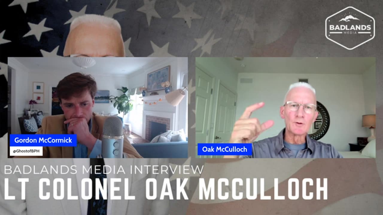 Badlands Media Interview - LTC Oak McCulloch - 2pm ET