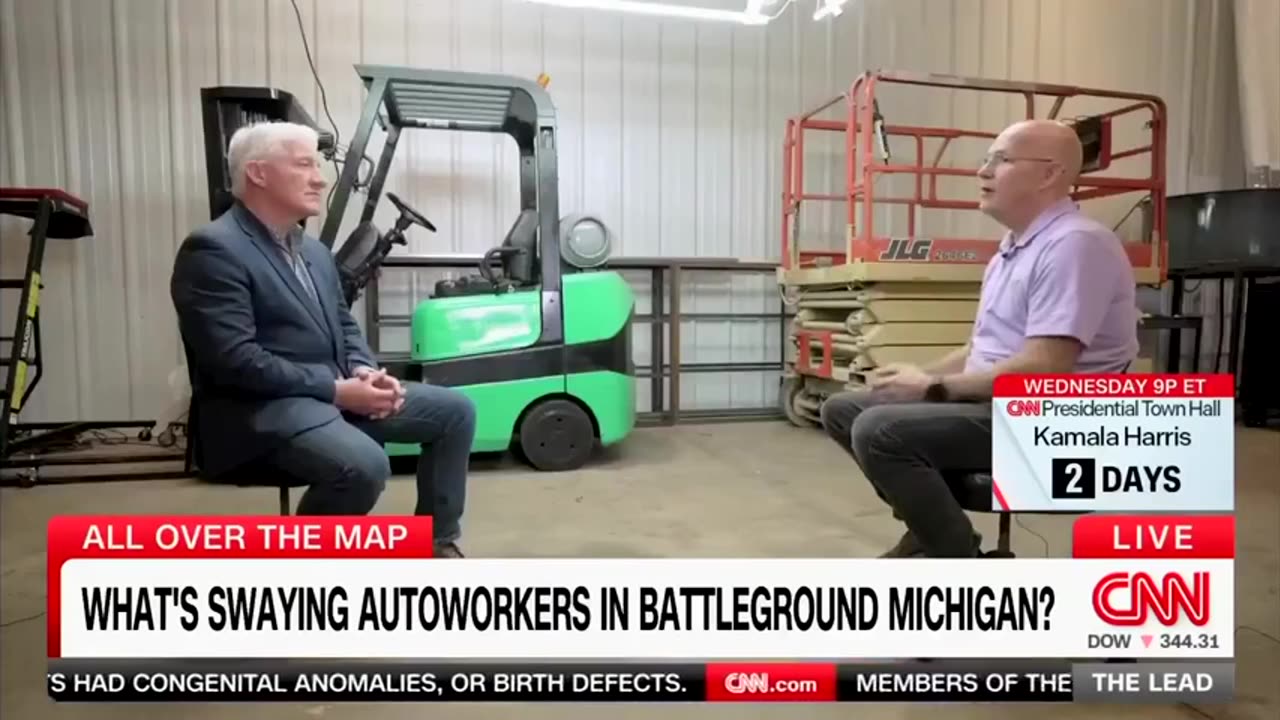 believes more than half of UAW members at his Ford plant will vote Trump