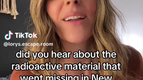 Lory's Escape Room - Radioactive material missing in New Jersey