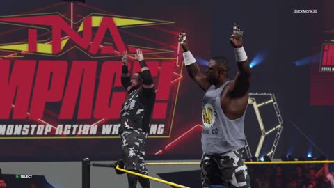 WWE 2K24 -Handicap Match Brock Lesnar VS Dudley Boyz