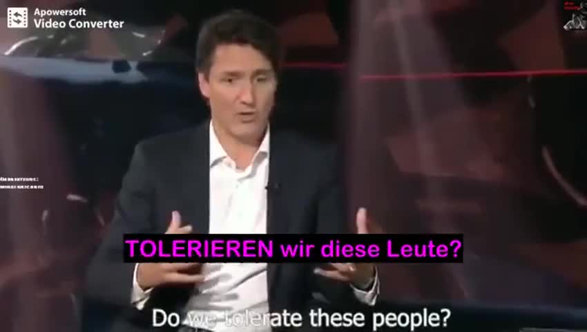 TRUDEAU SCHÜRT SPALTUNG UND VERLEUMDET KANADIER/TRUDEAU STIRS UP DIVISION AND SLANDERS CANADIANS