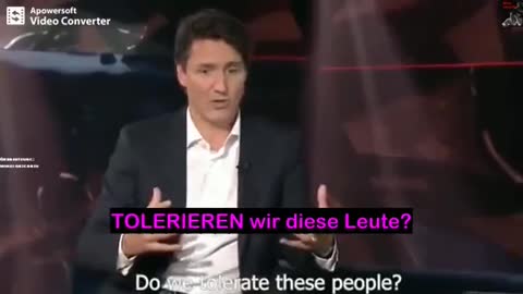 TRUDEAU SCHÜRT SPALTUNG UND VERLEUMDET KANADIER/TRUDEAU STIRS UP DIVISION AND SLANDERS CANADIANS