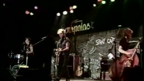 The Stray Cats - Storm The Embassy Live 1981