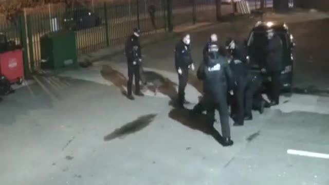 Liverpool Police beat up handcuffed man