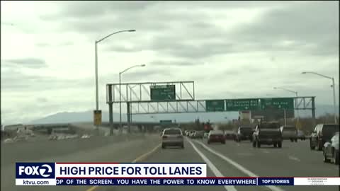 Drivers pay up to $15 to use express lanes