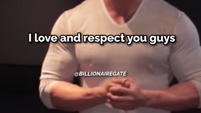 Dwayne Johnson The Rock Motivational Speech