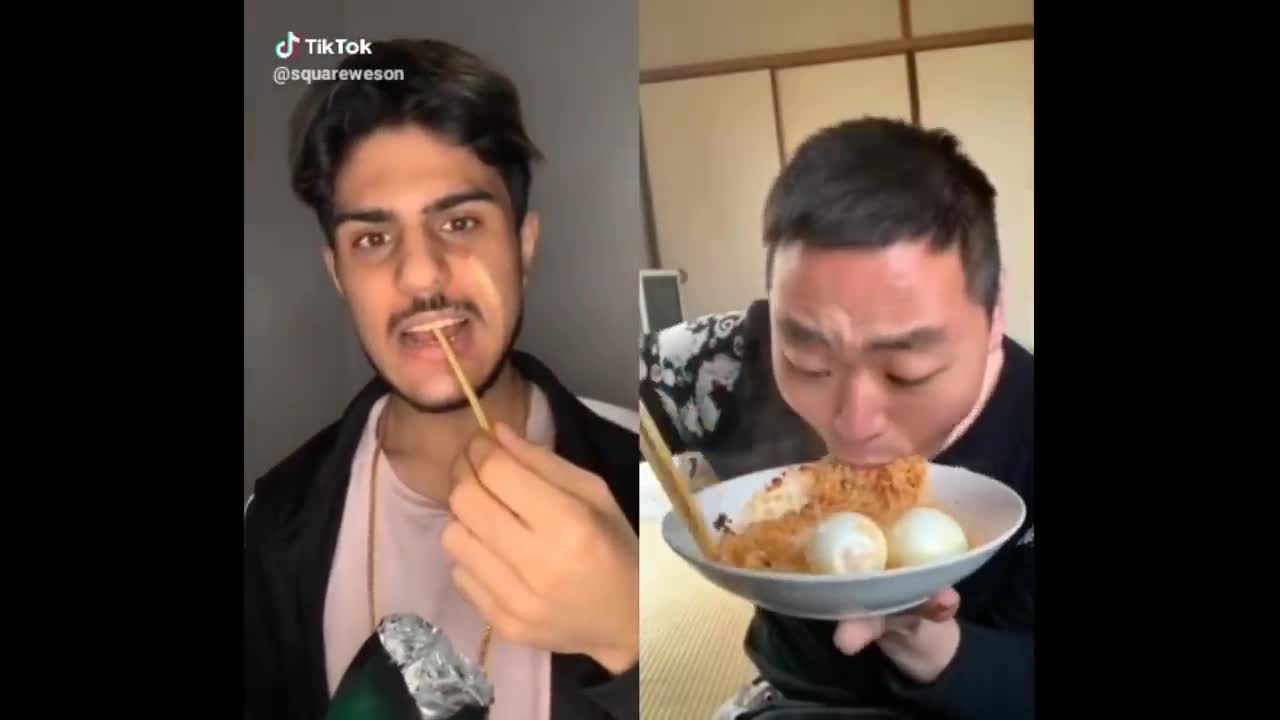 Funny Food Challange On TikTok Who will win INDIA Vs CHINA Be Me Stick