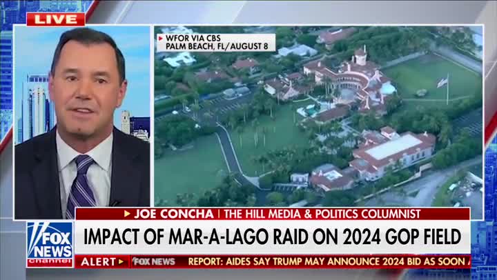 Concha: ‘As It Stands Right Now, Donald Trump Will Be Running for President in 2024’