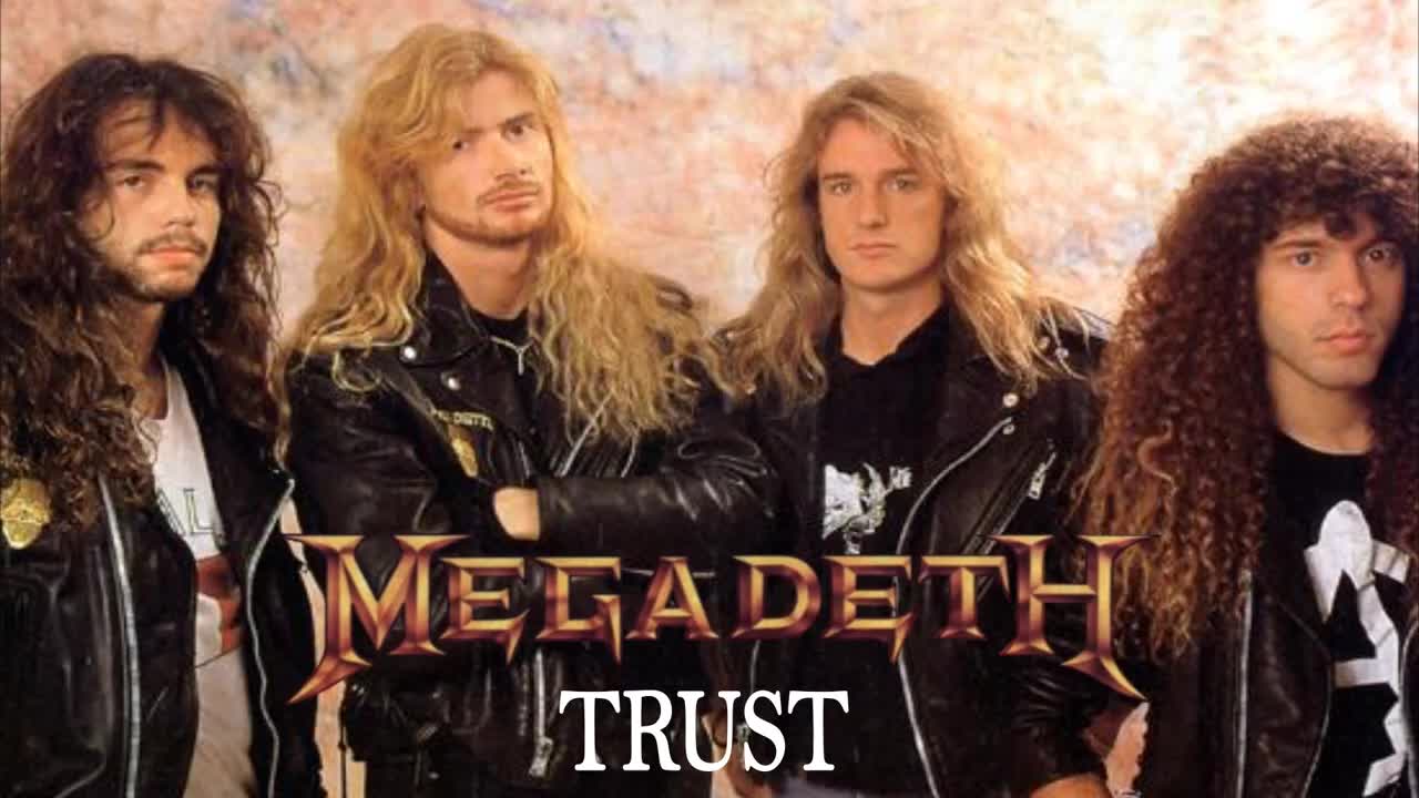 Megadeth Trust (Backing Track )