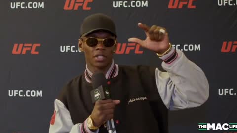 Israel Adesanya on the Epstein network