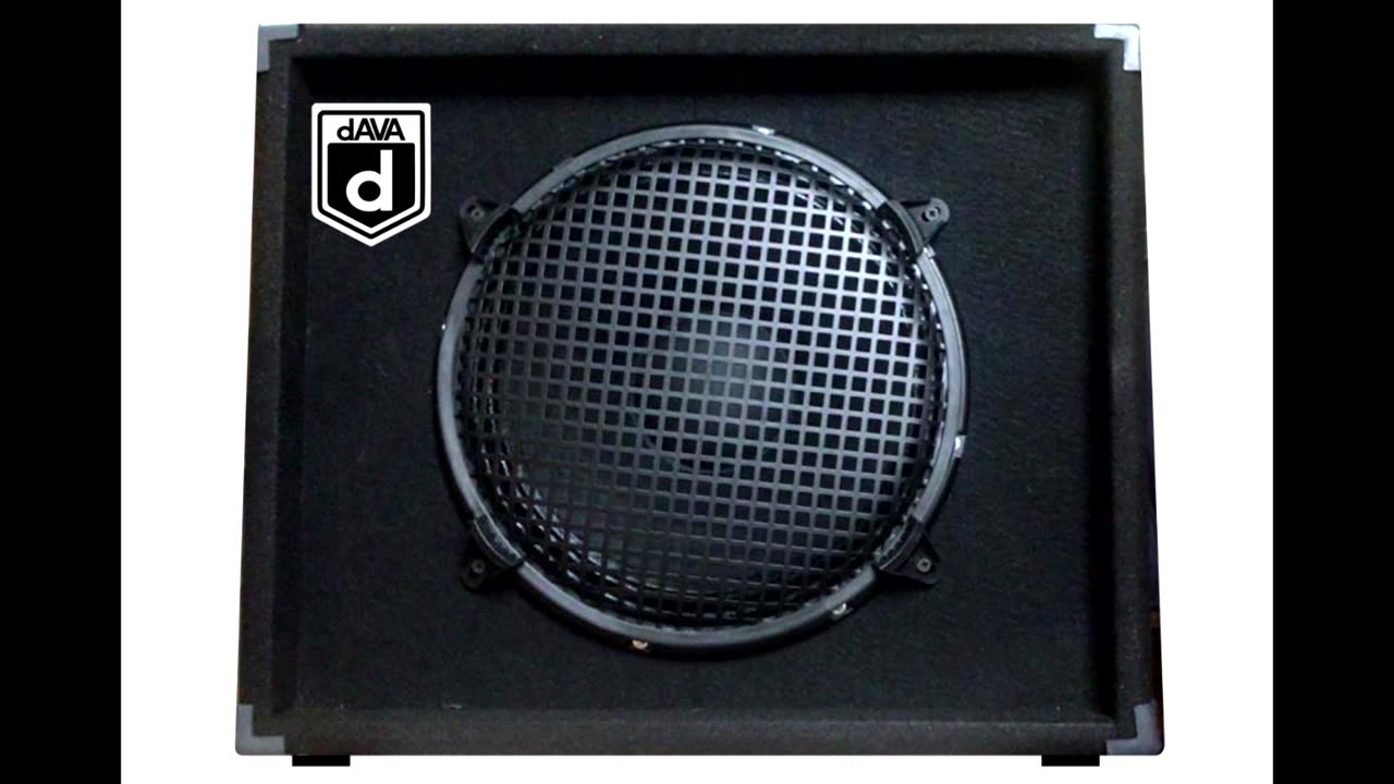 DAVA 1X12 CABINET WITH GUITAR AND BASS