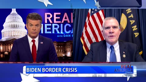 REAL AMERICA -- Dan Ball W/ Rep. Matt Rosendale, Border Crisis & Budget, 1/17/24