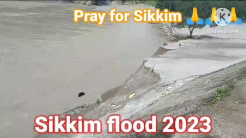 Pray for Sikkim Flood 2023