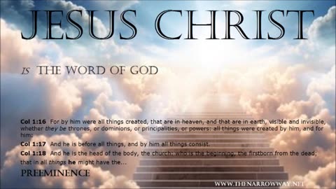 Jesus Christ is the Word of God
