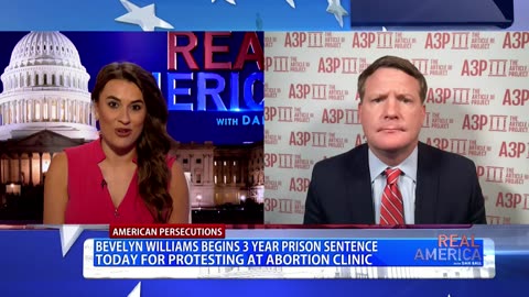 REAL AMERICA -- Guest Host Breanna Morello W/ Mike Davis Discussing Lawfare Against Trump, 10/16/24