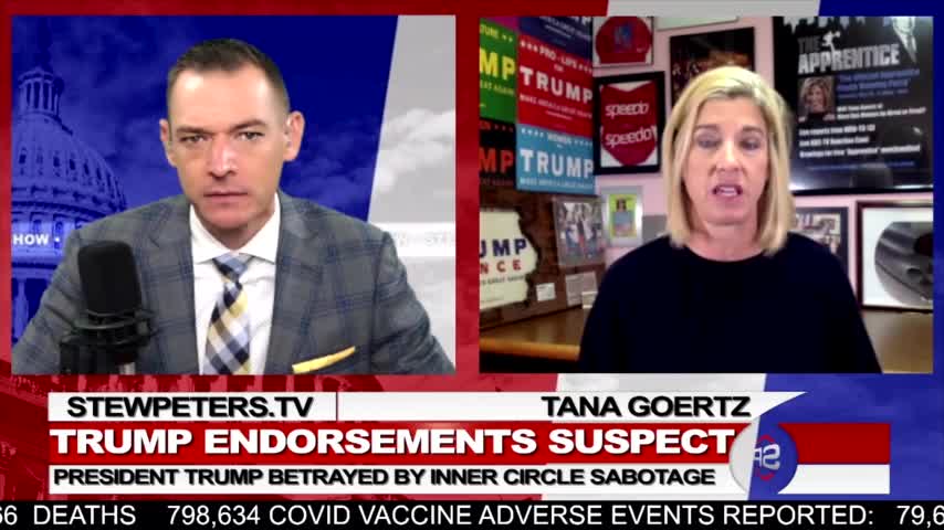 Trump Endorsements HIJACKED, Base Becoming Extremely Concerned.