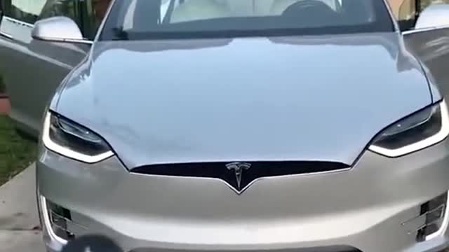 A FLYING TESLA CAR EDITION