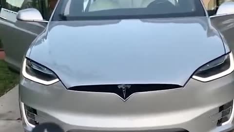 A FLYING TESLA CAR EDITION